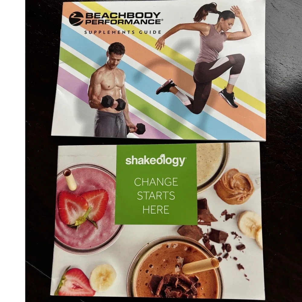 Beachbody Ultimate Portion Fix & Fixate Vol 2 Cookbook Nutrition Bundle 6 Books